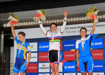 Mondiali ciclismo 2013: Rossella Ratto di bronzo