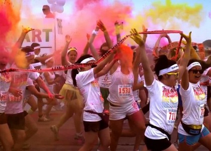 The Color Run: superati gli 8 mila iscritti, Datasport c'è. Video
