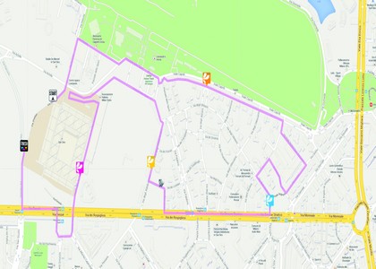 The Color Run: orari e percorso. La mappa