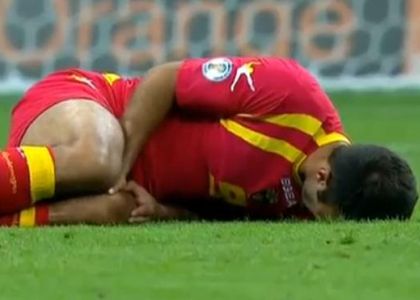 Juventus: ansia Vucinic, ginocchio ko. Foto