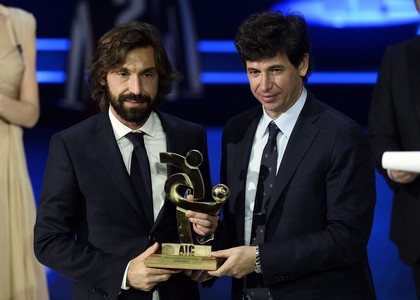 Gran Galà Aic: è Pirlo il migliore della stagione