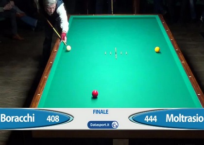 Biliardo, 26 gennaio 2014: la finale Boracchi-Moltrasio. Video