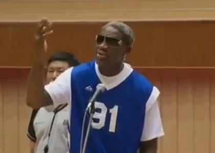 Basket, Rodman a Kim Jong Un: 