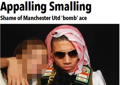 Vergogna in Inghilterra: Smalling si traveste da kamikaze