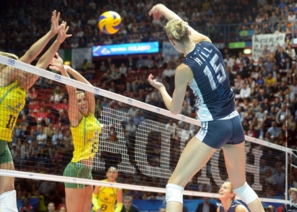 Volley, Mondiali donne: Usa in finale, lezione al Brasile