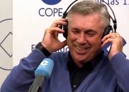 Ancelotti, la moglie lo beffa: 