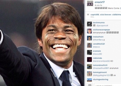 Su Instagram: Enock trasforma Balotelli in 'Mario Conte'