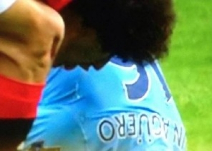 City-United: Fellaini sputa ad Aguero? Video