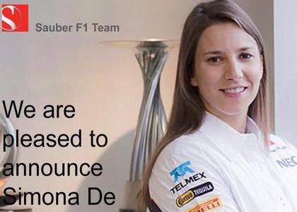 F1: svolta Sauber, arriva collaudatore donna