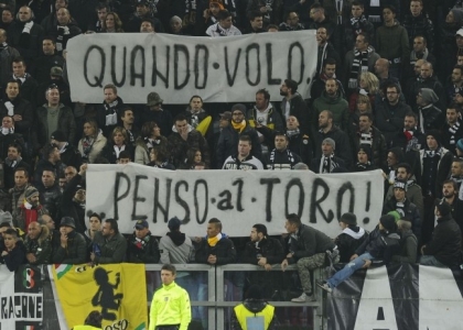 Juventus: striscione Superga, tifosi denunciati