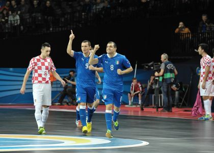 Europei Calcio a 5: l'Italia vola in semifinale