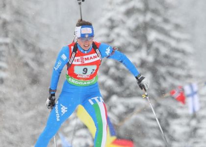 Sochi 2014, biathlon: dominio Domracheva, è il terzo oro