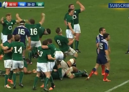 Sei Nazioni 2014: Francia-Irlanda 20-22, highlights. Video