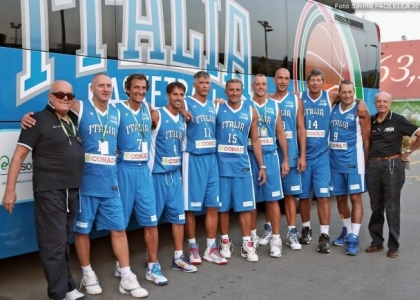 Maxibasket: Italia Over 40 contro i leoncelli di Brescia