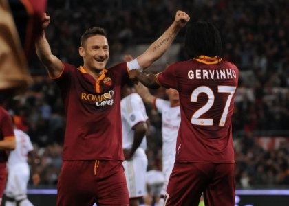 Serie A: tripudio Roma, Milan affossato