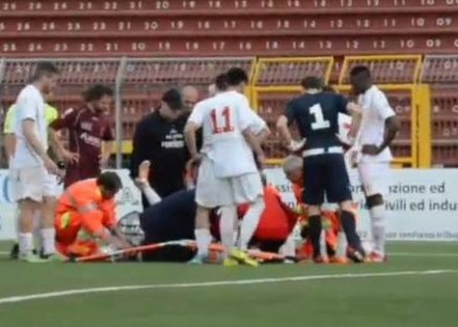 Barletta: sviene in campo, ultras cantano 