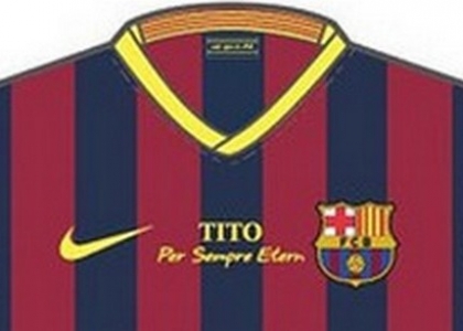 Barcellona: maglia per ricordare Vilanova