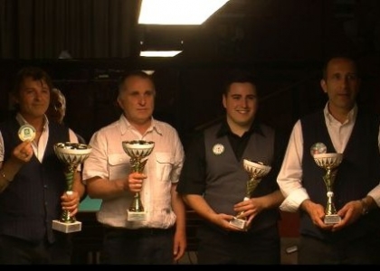 Biliardo, Seconda Categoria Lombardia: girone finale Rho, la premiazione. Video