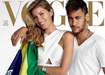 Brasile 2014: Gisele e Neymar fanno coppia su Vogue