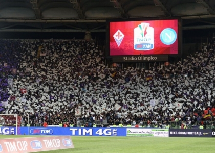 Fiorentina-Napoli: fischiato l'inno di Mameli. Video