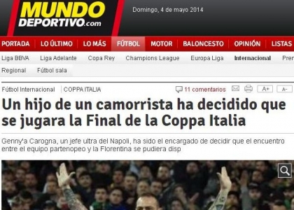 Fiorentina-Napoli, dall'estero: 