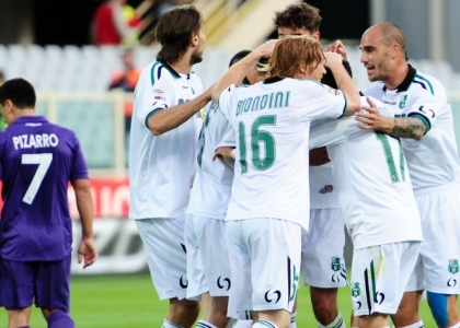 Serie A: tris di Berardi, il Sassuolo batte la Fiorentina