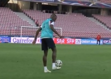 Brasile 2014: Pogba in allenamento, palleggi show. Video