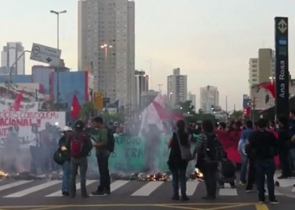 Brasile 2014: scontri a San Paolo, ferita giornalista