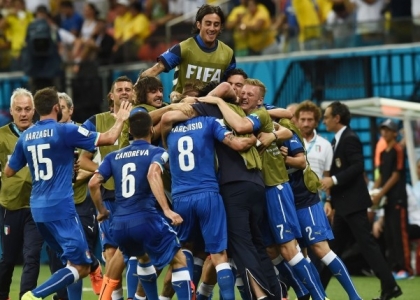 Brasile 2014: Inghilterra-Italia 1-2, tabellino e pagelle