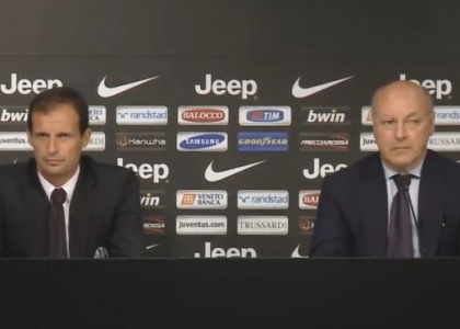 Juventus, Allegri: la presentazione in diretta. Video streaming