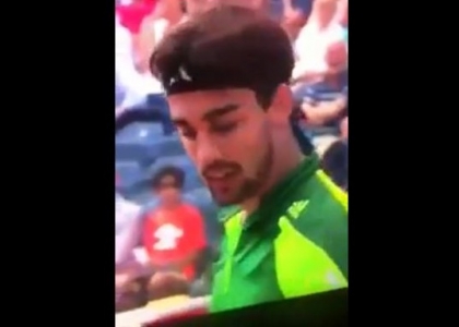 Fognini perde la testa: 