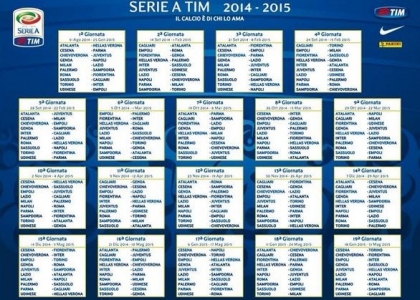 Serie A 2014-2015: il calendario completo. Foto