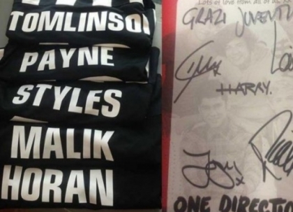 Juventus: maglie personalizzate per gli One Direction