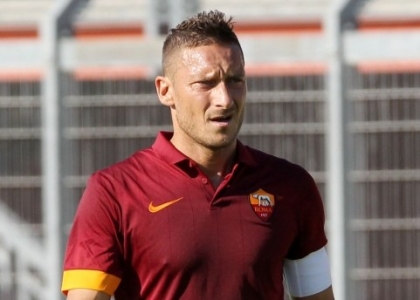 Roma, Totti e i 38 anni: 