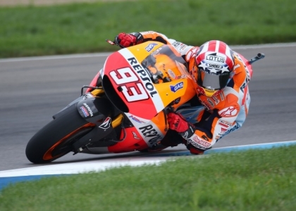 MotoGP, Aragona: Marquez in pole, Rossi sesto