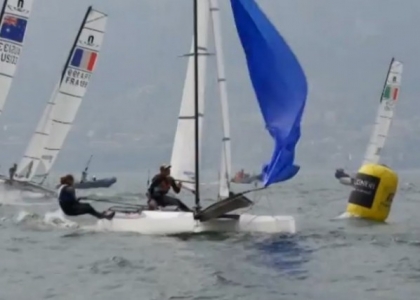 Blu Sport: Garda Trentino Olympic Week di vela. Video