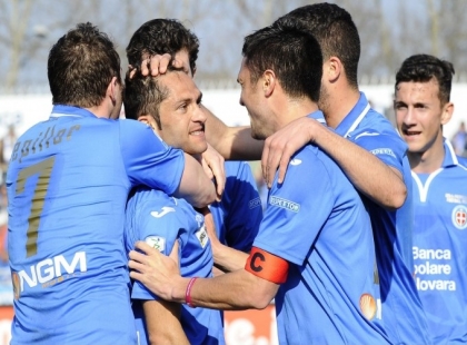 Lega Pro: Novara poker al Pavia, la Carrarese pareggia ancora