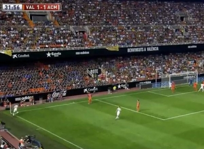 Valencia-Milan: Honda, corner disastroso. Video