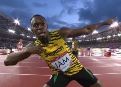 Atletica: Bolt da record nei 100 metri indoor