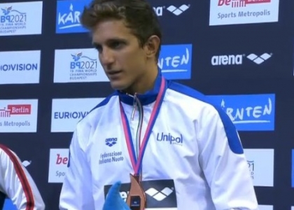 Nuoto, Europei Berlino: sprint Leonardi, bronzo nei 100 stile