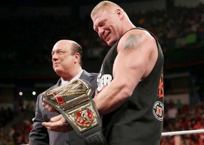 WWE, Brock Lesnar è il nuovo WWE World Champion