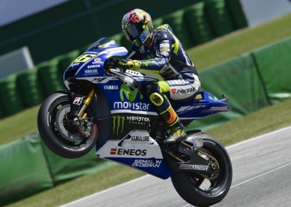 MotoGP, test Sepang: Rossi super prima del diluvio