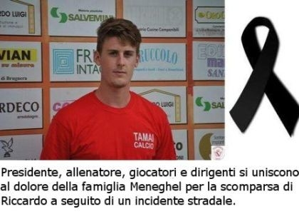 Serie D in lutto: morto giocatore del Tamai
