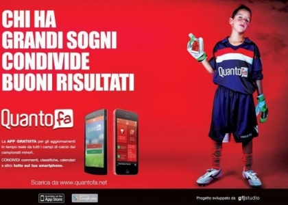 Quantofa: l'App del calcio provinciale lombardo