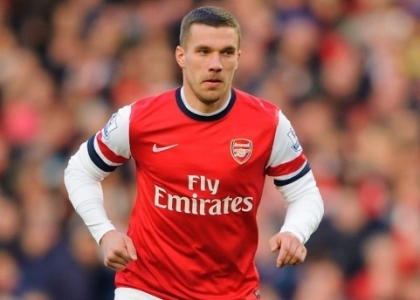 Arsenal, Podolski: 