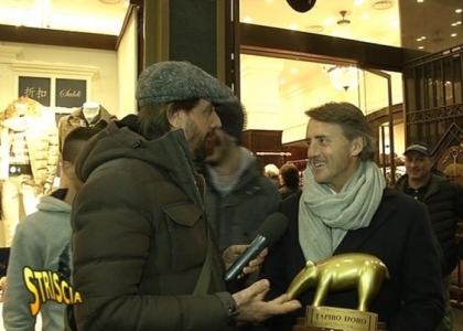 Inter: lite con Osvaldo, Tapiro d'oro a Mancini
