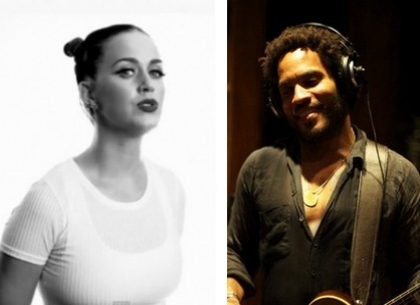 Nfl, Super Bowl: Lenny Kravitz sul palco con Katy Perry