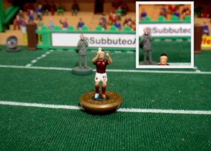 Roma, il selfie di Totti finisce pure nel Subbuteo
