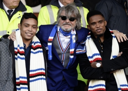 Sampdoria, discussione Eto'o-Mihajlovic: salta l'allenamento