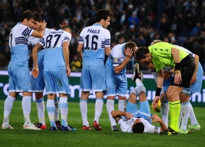 Lazio: stagione finita per Djordjevic, frattura malleolo
